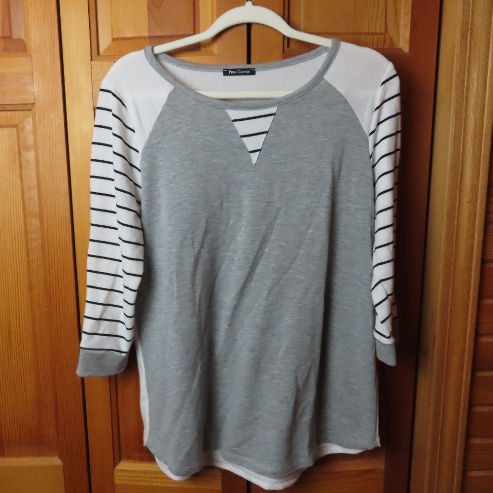 Stitch Fix Pink Clover Top
